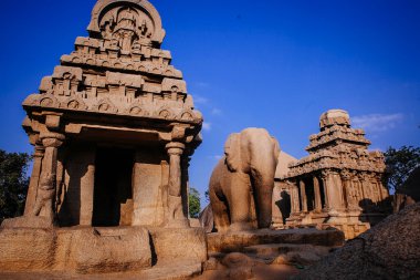 Bir Pallava kings antik mimari harikası