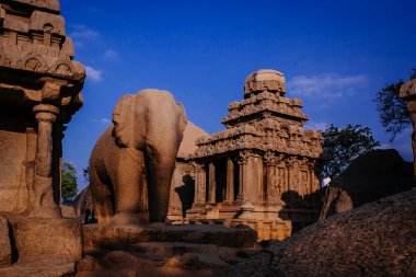 Bir Pallava kings antik mimari harikası