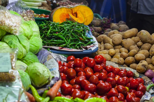 Doğu sebze pazarı — Stok fotoğraf