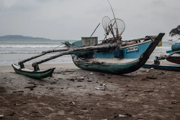 Fischerboote am Strand — Stockfoto