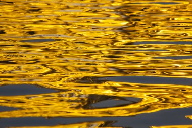 günbatımı su arka plan