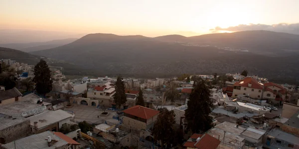 Safed, Israel - Februraru 21, 2014: Viev típico en la antigüedad ha —  Fotos de Stock