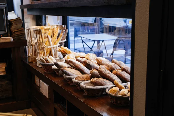 París Francia Octubre 2016 Pastelería Tradicional Paul Centro París — Foto de Stock