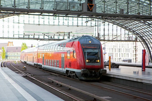 Berlin Train Main Station Hauptbahnhof — Stock Photo, Image