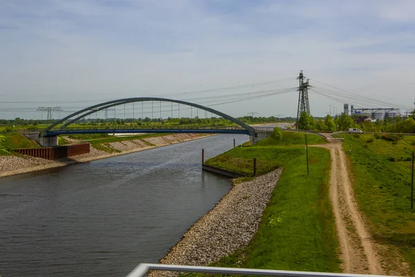 Germany Roads Bridges Spring Time — Stock Photo, Image