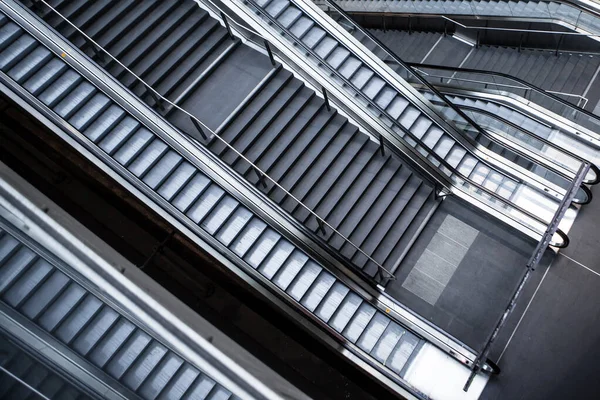 Estación Central Berlín Escaleras Mecánicas —  Fotos de Stock