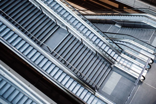 Estación Central Berlín Escaleras Mecánicas —  Fotos de Stock