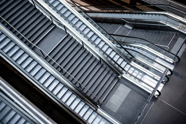 Центральный Вокзал Берлина Эскалаторы — стоковое фото