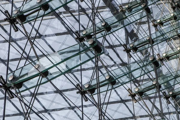 Futuristic Building  of Berlin main train station (Hauptbahnhof)