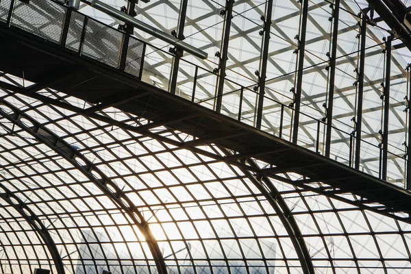 Estación Central Trenes Berlín Hauptbahnhof —  Fotos de Stock