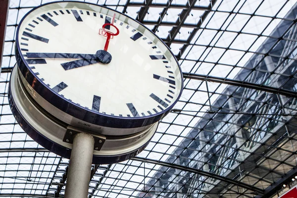 Berlin Németország 2015 Május Berlin Főpályaudvara Hauptbahnhof 2015 Május Berlin — Stock Fotó