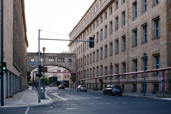 Berlín Alemania Mayo 2015 Tuberías Rosadas Potsdamer Platz Ciudad Berlín —  Fotos de Stock