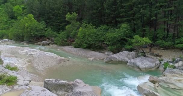 Cascade Dans Les Alpes France — Video