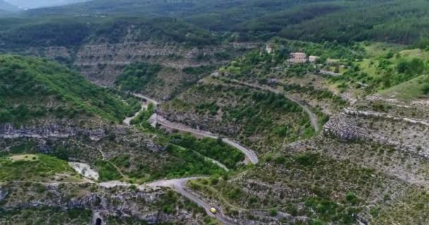 フランスにアルプスの山 — ストック動画