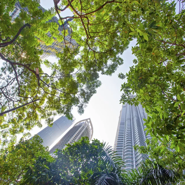 クアラルンプール 2020年1月21日 アジアのスマートシティの金融地区やビジネスセンター クアラルンプールの素晴らしい高層ビル — ストック写真