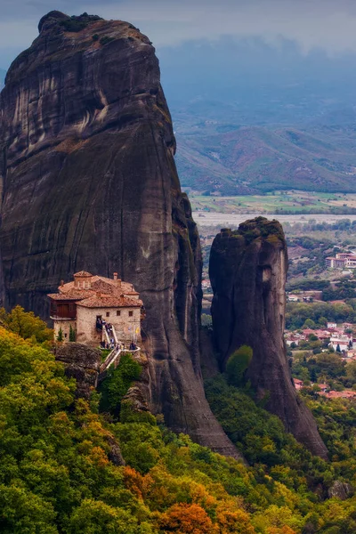 Beau Paysage Monastères Rochers Meteora Grèce — Photo