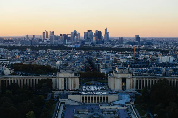 Paris Fransa Ekim 2015 Ekim 2016 Görüldüğü Üzere Eyfel Kulesi — Stok fotoğraf