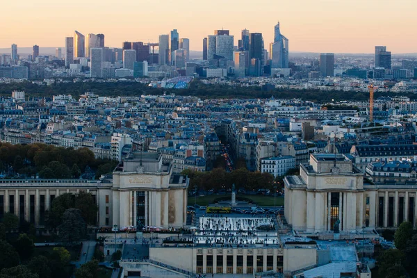 Paris Fransa Ekim 2015 Ekim 2016 Görüldüğü Üzere Eyfel Kulesi — Stok fotoğraf