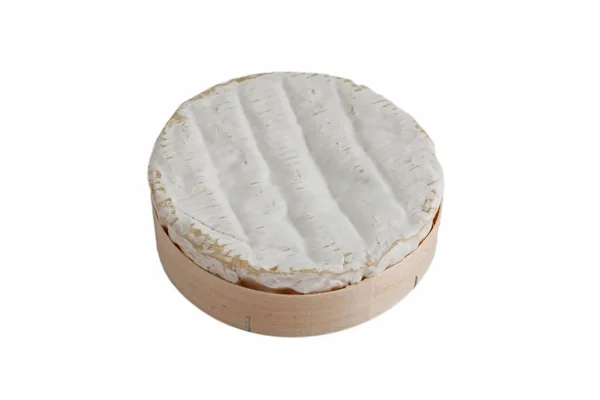 Delicios Camembert Cheese Isolation White — Stock Photo, Image