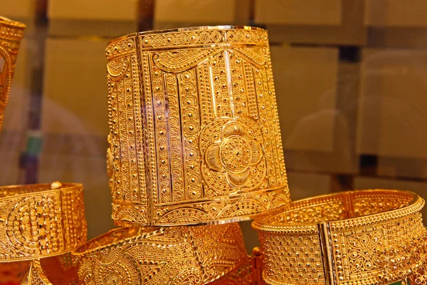 Turkse Gouden Sieraden Winkel Istanbul — Stockfoto