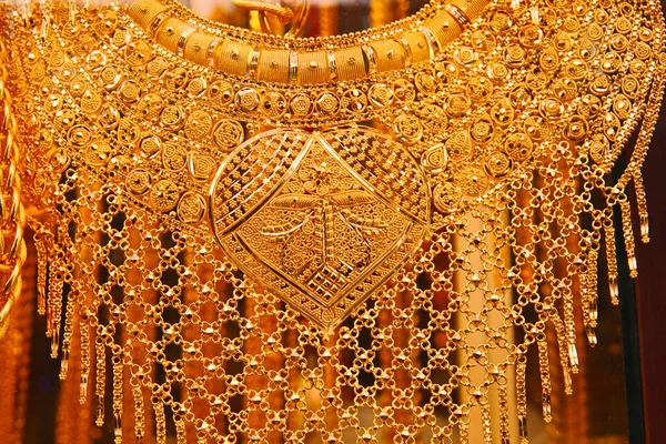 Τουρκικά Χρυσά Κοσμήματα Κατάστημα Στην Κωνσταντινούπολη — Φωτογραφία Αρχείου