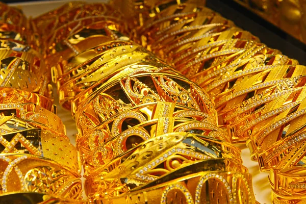 Turkse Gouden Sieraden Winkel Istanbul — Stockfoto