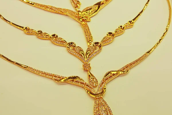 Joalheria Dourada Turca Loja Istanbul — Fotografia de Stock
