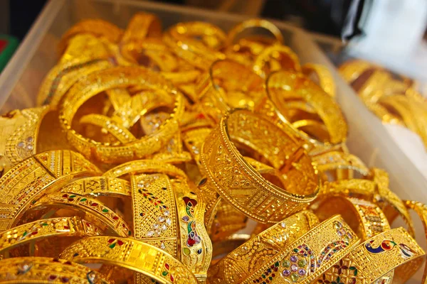 Τουρκικά Χρυσά Κοσμήματα Κατάστημα Στην Κωνσταντινούπολη Royalty Free Φωτογραφίες Αρχείου