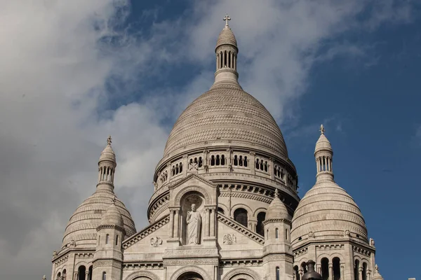 Bazylika Sacre Coeur Montmartre Paryż — Zdjęcie stockowe