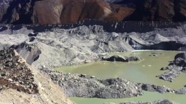 Cho La Geçidi 'nden, Gokyo göllerinden Everest Merkez Kampı' na giderken...