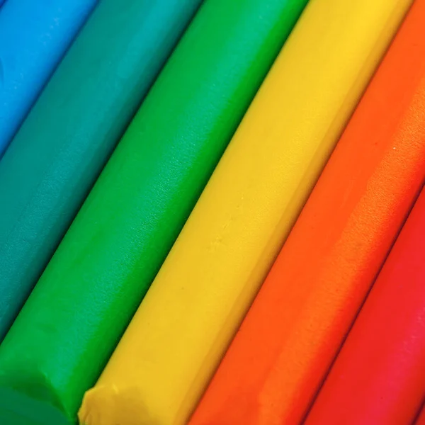 Plasticène Lumineux Coloré Pour Créativité — Photo