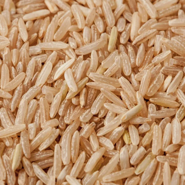 Fondo Arroz Integral Alimentos Saludables — Foto de Stock