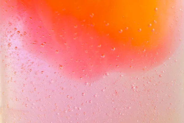 Szampon Zbliżenie Bubbles Tle Mieszanego Szamponu — Zdjęcie stockowe