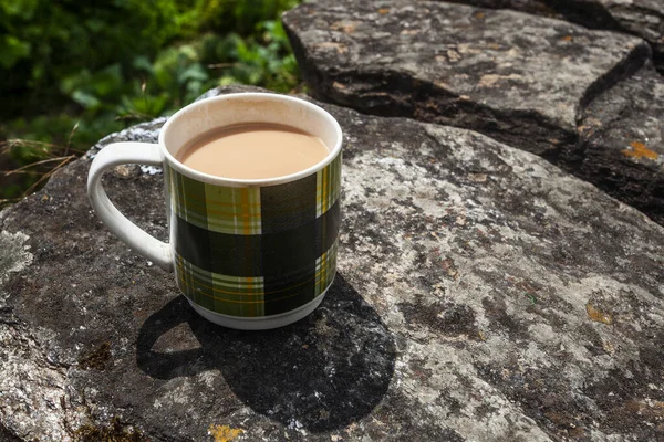 Tea Cup Nepal Himalaya Berg — Stockfoto