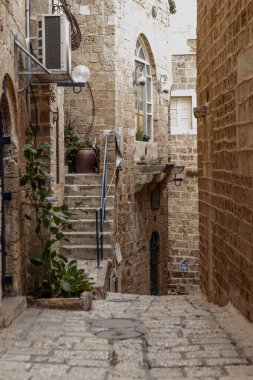 Tel Aviv 'deki taş gibi eski şehir Jaffa' sı