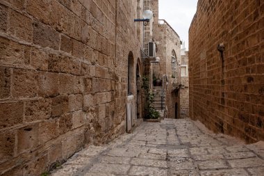 Tel Aviv 'deki taş gibi eski şehir Jaffa' sı