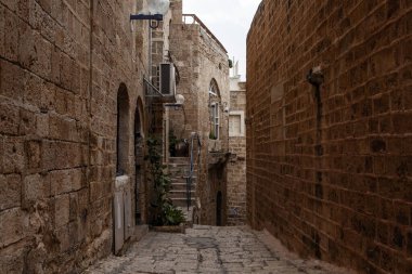 Tel Aviv 'deki taş gibi eski şehir Jaffa' sı