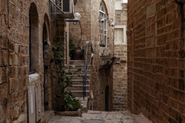 Tel Aviv 'deki taş gibi eski şehir Jaffa' sı