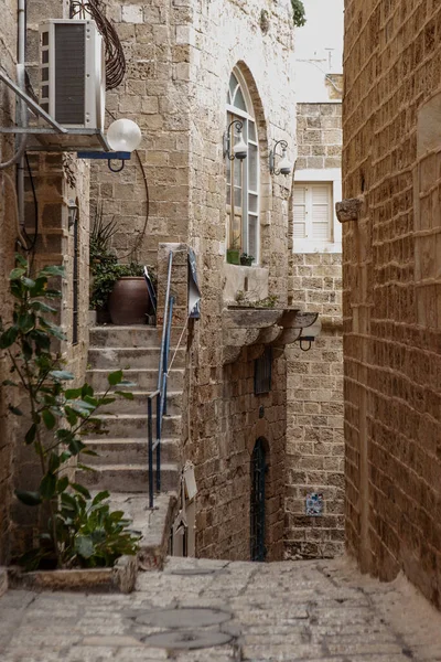 Stenen Oude Stad Jaffa Tel Aviv — Stockfoto