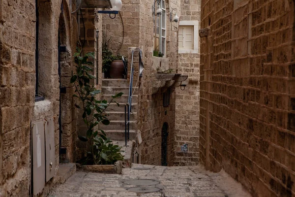 Stenen Oude Stad Jaffa Tel Aviv — Stockfoto