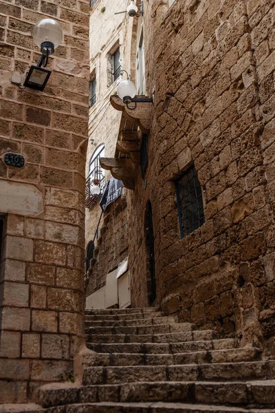Kamenné Staré Město Jaffa Tel Avivu — Stock fotografie