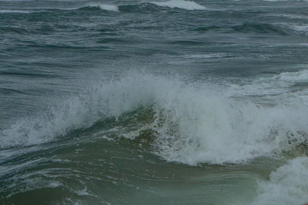 Poderosa Onda Oceânica Mar — Fotografia de Stock