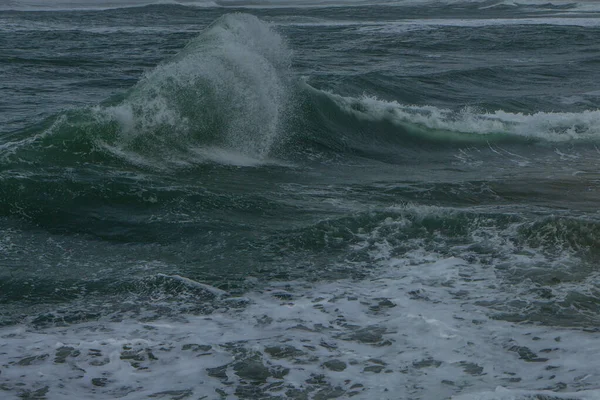 Poderosa Onda Oceânica Mar — Fotografia de Stock