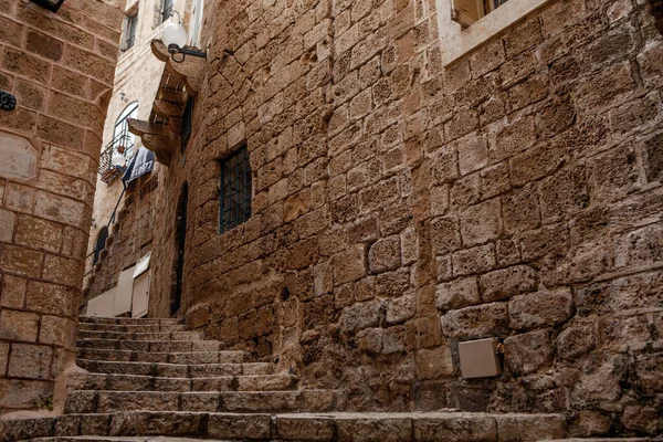 Ancient Stairs Stone Old City Jaffa Tel Aviv Royalty Free Stock Photos