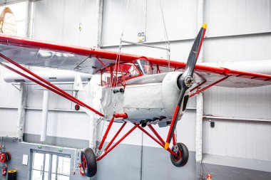 LE BOURget, PARIS, FRANCE - 8 Ekim 2016: Eski Uçak Marane - Sauliner, AI, 1917, Paris Comonautic ve Havacılık Müzesi Le Bourget