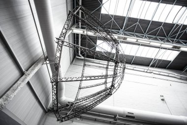 LE BOURget, PARIS, FRANCE - 8 Ekim 2016: Eski Uçak Marane - Sauliner, AI, 1917, Paris Comonautic ve Havacılık Müzesi Le Bourget