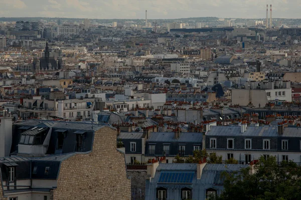 Montmartre Une Vue Ville Depuis Plate Forme Enquête Paris — Photo