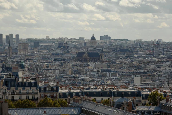 Montmartre View City Survey Platform Paris — Stock Photo, Image