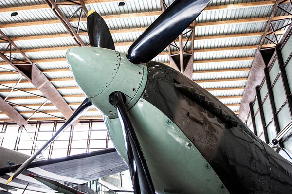 Bourget Paris France October 2016 Old Airplane Marane Sauliner 1917 — Stock Photo, Image