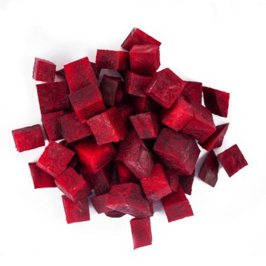 Bir pancarın taze bölümleri